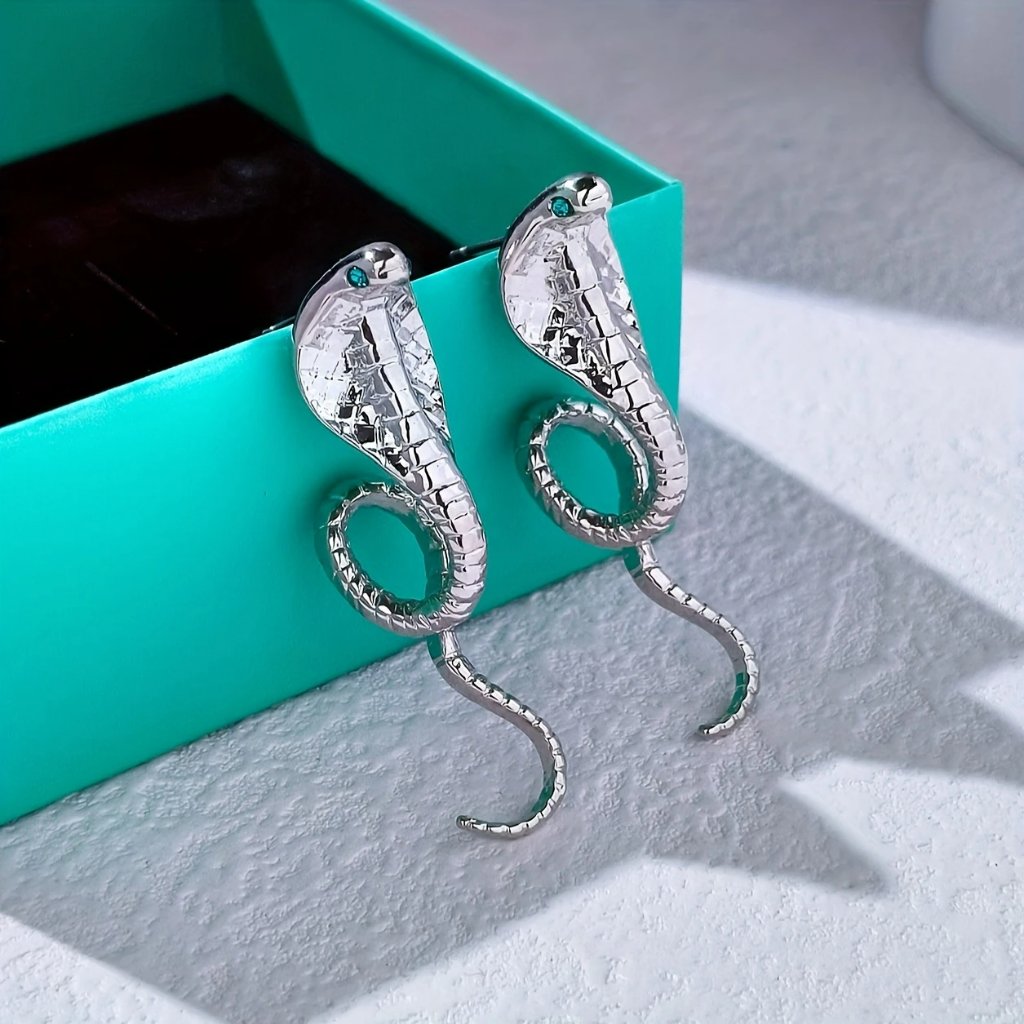 New Cobra Snake Luxury Earrings